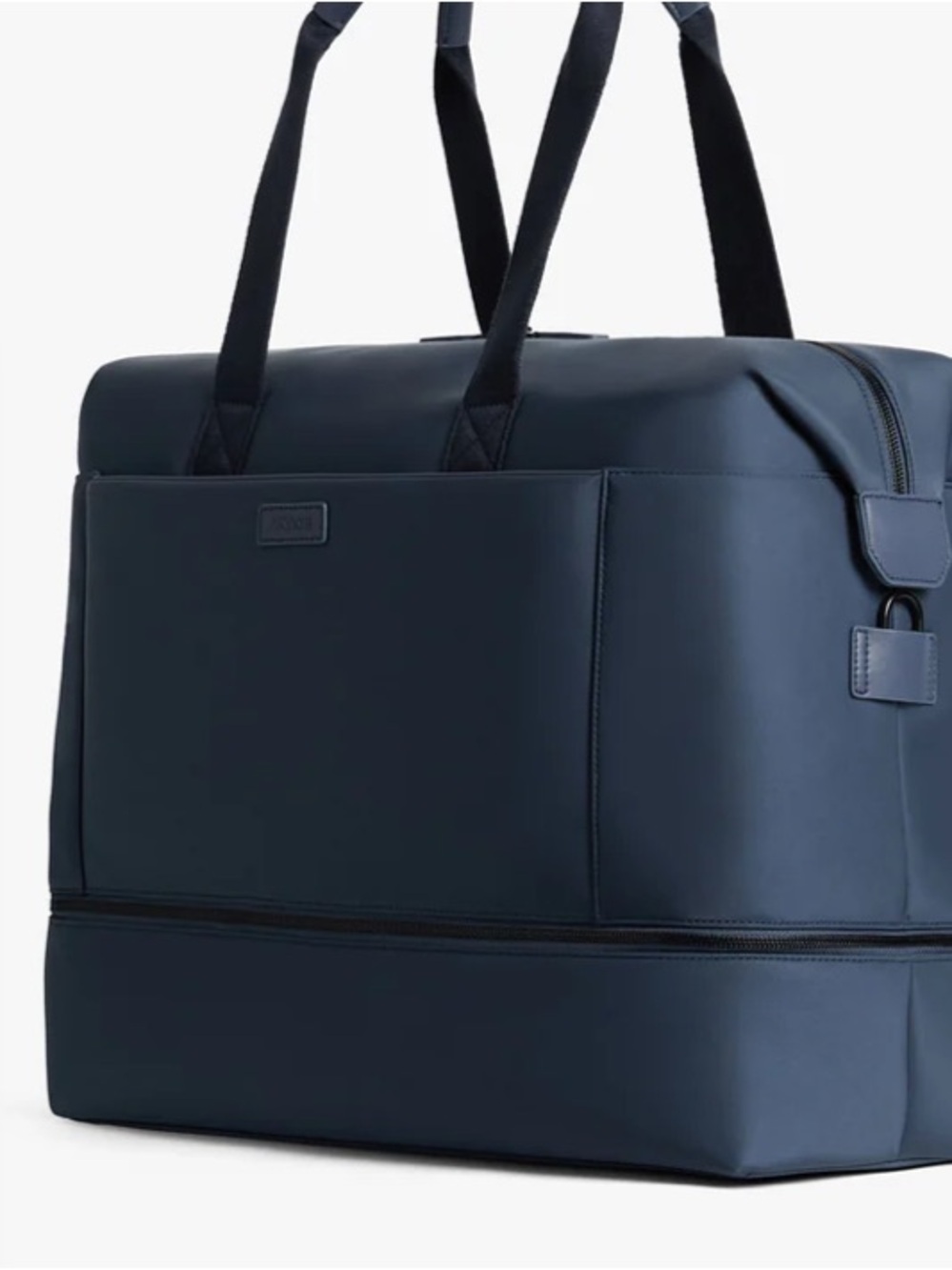 Navy Duffel Bag — Streamlined Travel Carryall